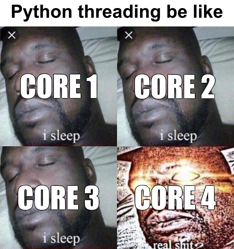 Python GIL Sucks 😭